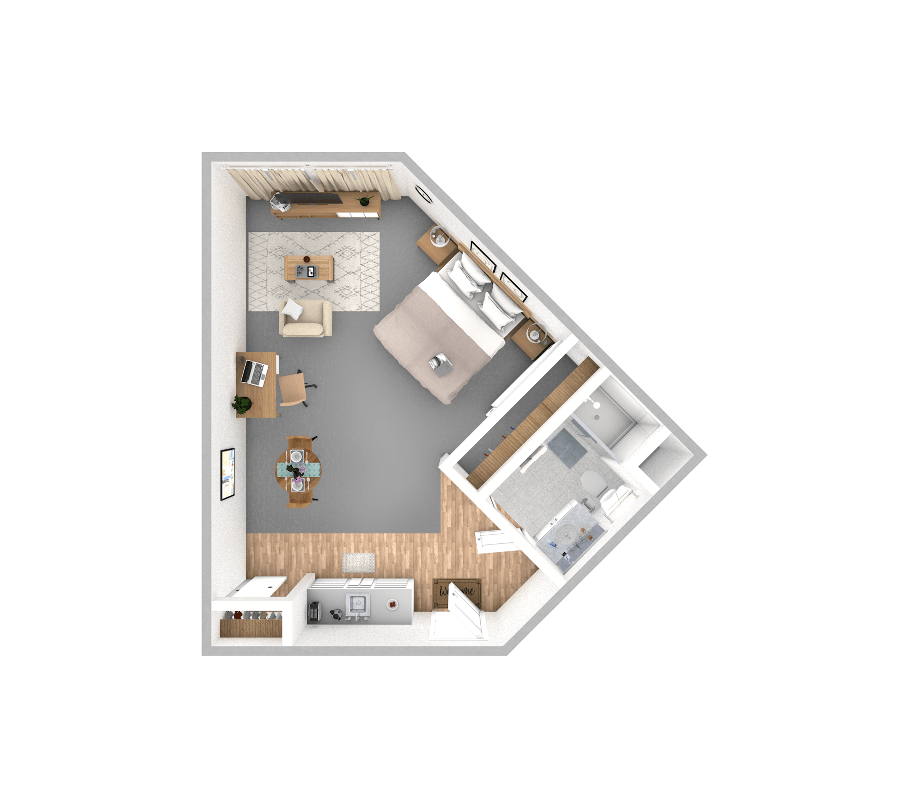 Sacramento Rail floor plan