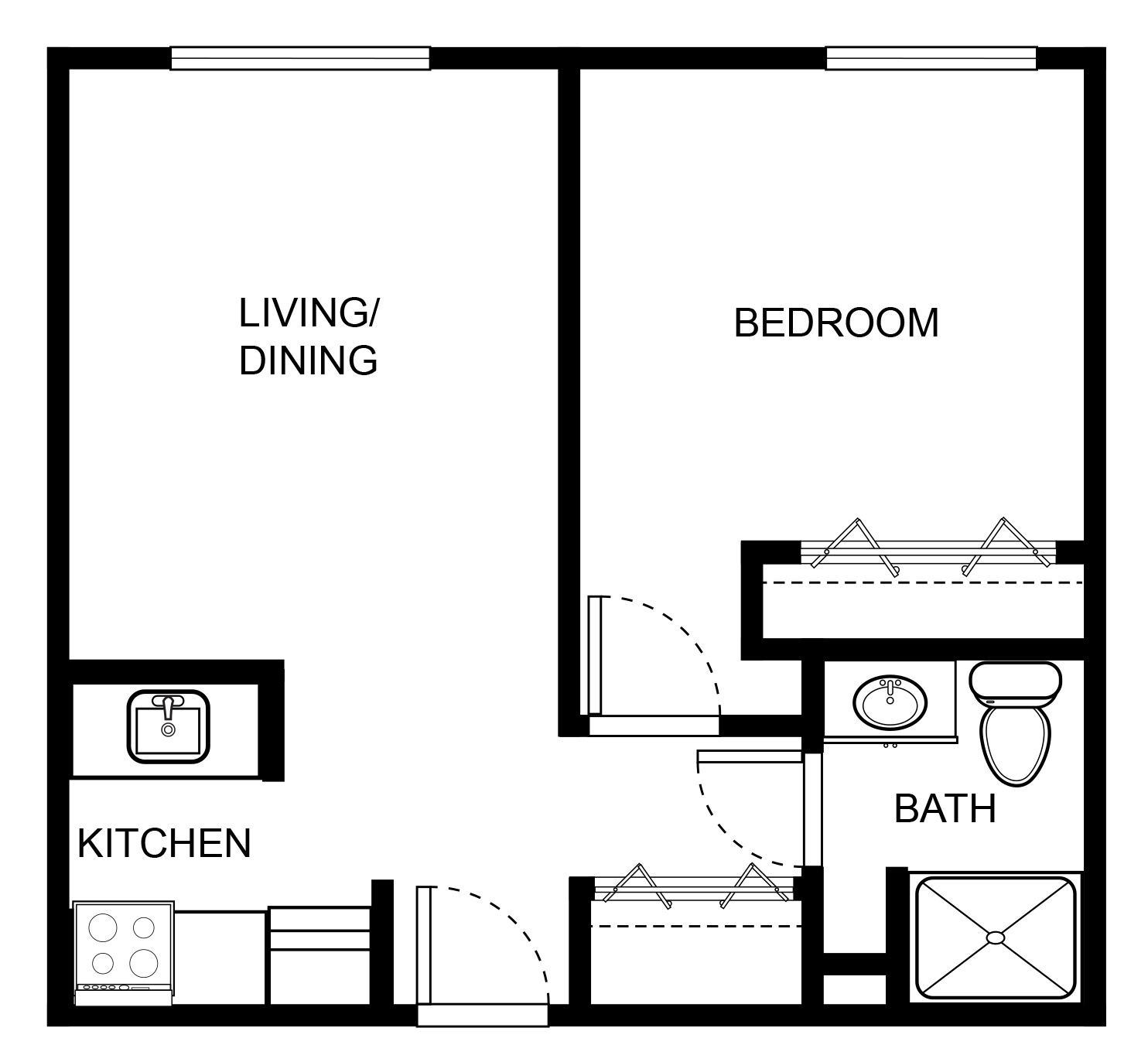 Pine floor plan