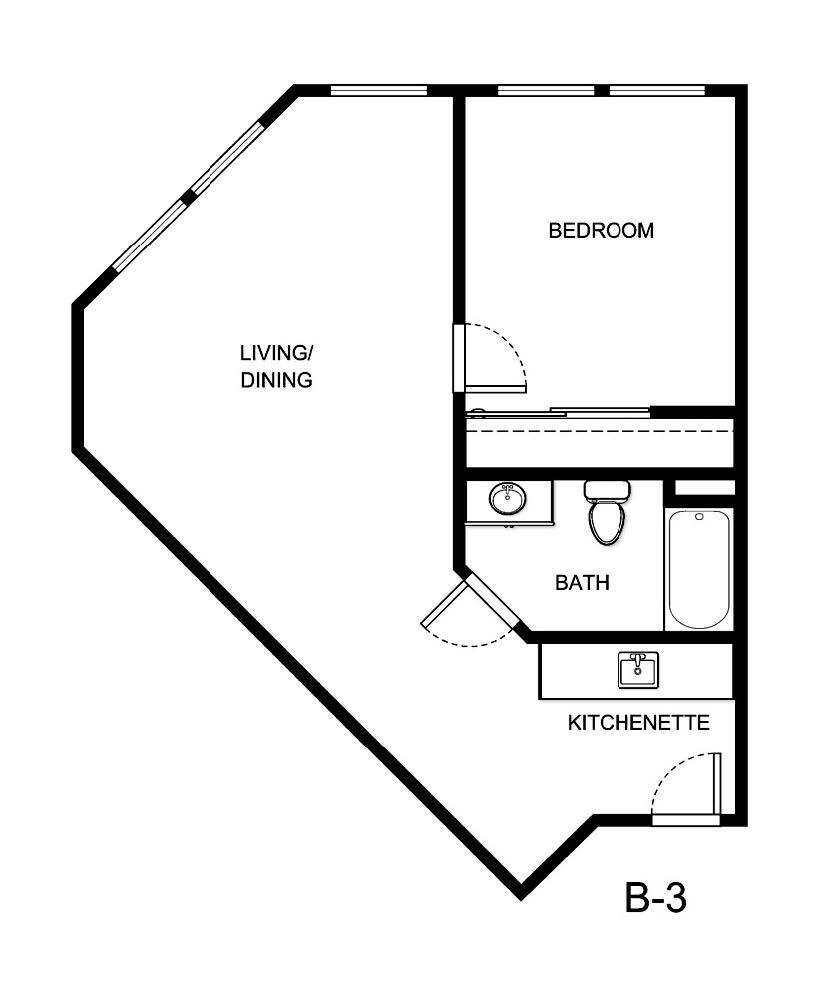 Sunflower floor plan
