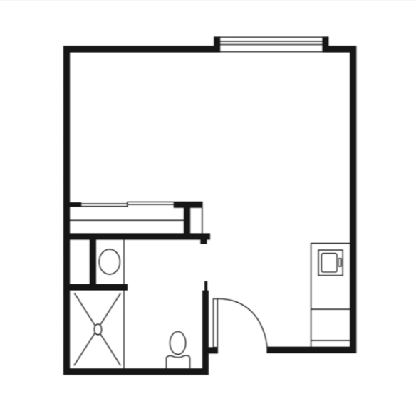 Oak floor plan